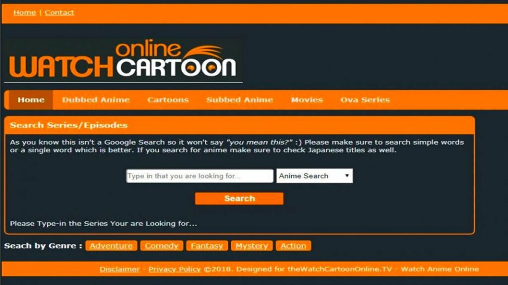 WatchCartoonsOnline