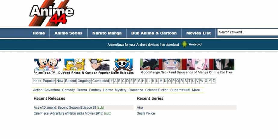 Anime44 Alternatives